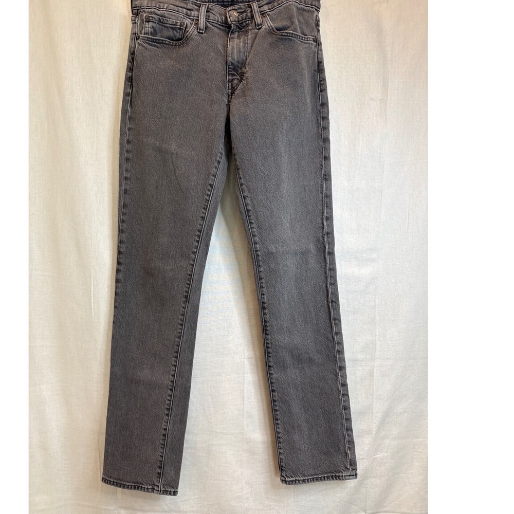 Levis Premium 511 Slim Fit Gray Denim Jeans Mens 31x32 Charcoal WaterLess